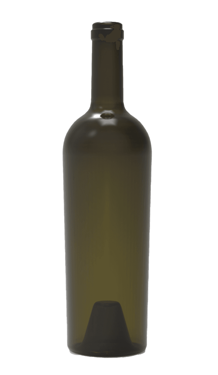 Burgundy Elite 750 ml wine bottle